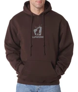 Bayside Hooded Custom Fleece Pullover - view 1