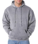 Bayside Hooded Custom Fleece Pullover - view 3