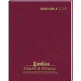 Monthly Desk Appointment Custom Planner w/ Stitched Cover - 7