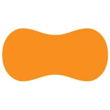 Peanut Shaped Car Wash Promotional Sponge 8
