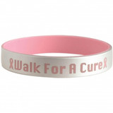 Silver Custom Silicone Wristband - view 3