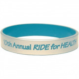 Silver Custom Silicone Wristband - view 5