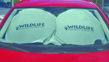 Reflective Custom Car Shade - 60"w x 24"d