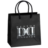 Matte Laminated Euro Promotional Tote Bag - 6.5"w x 6.5"h x 3.5"d