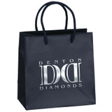 Matte Laminated Euro Promotional Tote Bag - 6.5