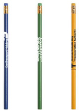 Recycled Newspaper Promotional Pencil - Colored