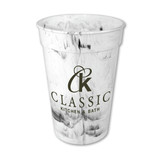 Marble Promotional Stadium Cup - 17 oz.