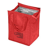Insulated Polytex Promotional Tote Bag w/ Zipper - 11.5