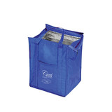 Insulated Polytex Promotional Tote Bag w/ Zipper - 11.5