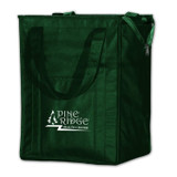 Insulated Polytex Promotional Tote Bag w/ Zipper - 11.5
