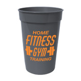 MicroHalt Antimicrobial Promotional Stadium Cup - 17 oz. - view 5