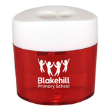 Branded Logo Dual Pencil Sharpener - view 3