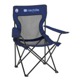 Coleman® Mesh Folding Custom Logo Quad Chair