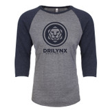 Next Level™ Tri-Blend 3/4-Sleeve Custom Raglan - Unisex - view 13