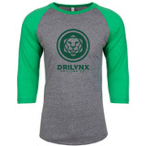 Next Level™ Tri-Blend 3/4-Sleeve Custom Raglan - Unisex - view 3