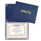 Vinyl Certificate & Promotional Diploma Folder - 11.5
