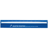 Customized Plastic Ruler w/ Magnifier - 12