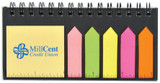 Promotional Notebook w/ Self Adhesive Notes & Flags - view 1