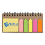 Promotional Notebook w/ Self Adhesive Notes & Flags - view 4