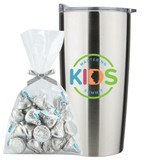Insulated Branded Tumbler w/ Hershey's® Kisses - view 4