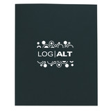 Linen Branded Paper Folder - 9.625