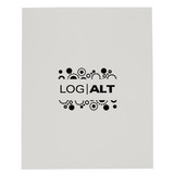 Linen Branded Paper Folder - 9.625