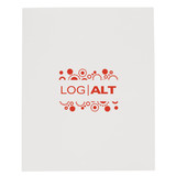 Linen Branded Paper Folder - 9.625