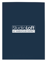 Gloss Promotional Paper Folder - 9"w x 12"h