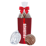 Straight Insulated Custom Tumbler w/ Hot Chocolate Bomb
