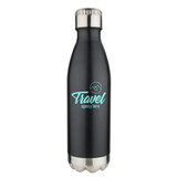 Vacuum Insulated Stainless Steel Custom Water Bottle - 17 oz. - view 2