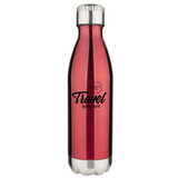 Vacuum Insulated Stainless Steel Custom Water Bottle - 17 oz. - view 1