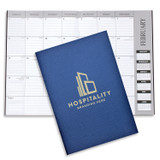 Leatherette Custom Monthly Desk Planner - 7