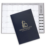 Leatherette Custom Monthly Desk Planner - 7