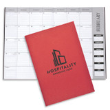 Leatherette Custom Monthly Desk Planner - 7