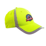 Big Accessories Reflective Accent Promotional Safety Cap - view 3