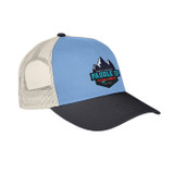 Authentic Pigment Tri-Color Promotional Trucker Cap - view 4