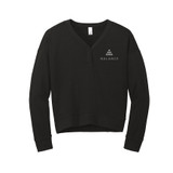 District® Perfect Tri® Branded Fleece V-Neck Sweatshirt - Women's - view 2