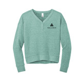 District® Perfect Tri® Branded Fleece V-Neck Sweatshirt - Women's - view 5