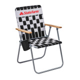 Retro Webbing Custom Folding Chair - view 2