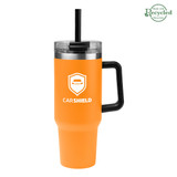 Intrepid Stainless Steel Custom Cup w/ Straw - 40 oz. - view 7