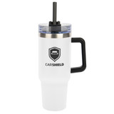 Intrepid Stainless Steel Custom Cup w/ Straw - 40 oz. - view 9