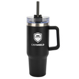 Intrepid Stainless Steel Custom Cup w/ Straw - 40 oz. - view 5