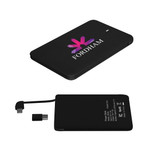 Slim 3-in-1 Branded Power Bank - 2500 mAh