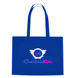 Non-Woven Promotional Shopper Tote w/ Hook & Loop Closure - view 6