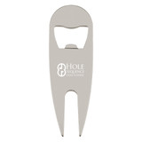 Aluminum Custom Logo Divot Tool w/ Bottle Opener - view 6