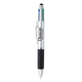 4-in-1 Multi-color Custom Pen w/ Stylus - view 1