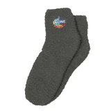 Promotional Fuzzy Socks w/ Woven Patch - view 3