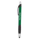Zander Promotional Stylus Pen w/ Rubber Grip - view 3