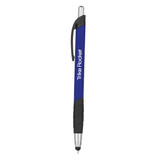 Zander Promotional Stylus Pen w/ Rubber Grip - view 2