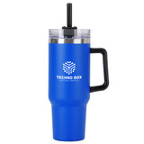 Biggie Tapered Tumbler with Straw - 40 oz. - view 1